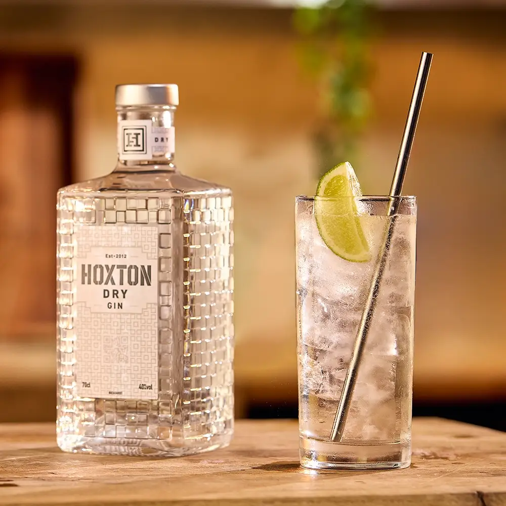 Dry Gin & Tonic with Lime